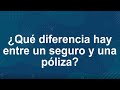 Diferencias entre un seguro y una póliza - ExcelSeguros