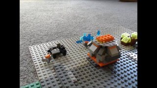 Lego Starcraft 2 Zerg Vs Terran Part 1