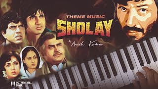 Sholay Theme Music  Tribute To The Greatest Music Genius - R D Burman