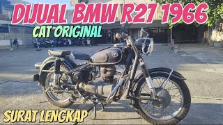 Dijual BMW R27 250cc 1966 Surat Lengkap | Cat Original & Kondisi Istimewa