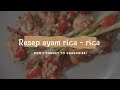 Resep Ayam Rica - Rica super mantap