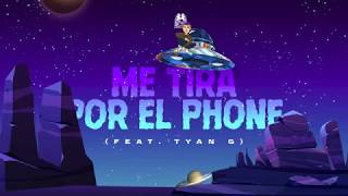 Me Tira Por El Phone - Natanael Cano feat. Tyan G (Lyric Video)