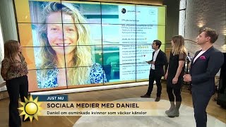 Daniel Paris: "Tvätta bort sminket, Tilde!" - Nyhetsmorgon (TV4)