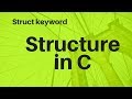 Structure in C | Struct Keyword