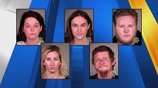 Riot declared in downtown Portland, police arrest 5 people