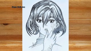 How to Draw Nobara Kugisaki - Jujutsu Kaisen/Drawing nobara Made Easy/Step-by-Step Tutorial/anime