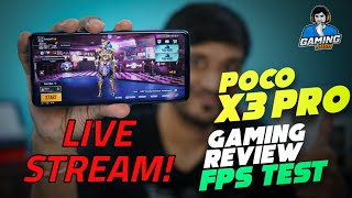 POCO X3 PRO Live FPS Test | Finally live with mirroring issues - ONLY 60FPS!