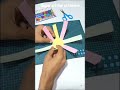 Simple paper craft | DIY Super art the art home #howtomake #crafts #shorts