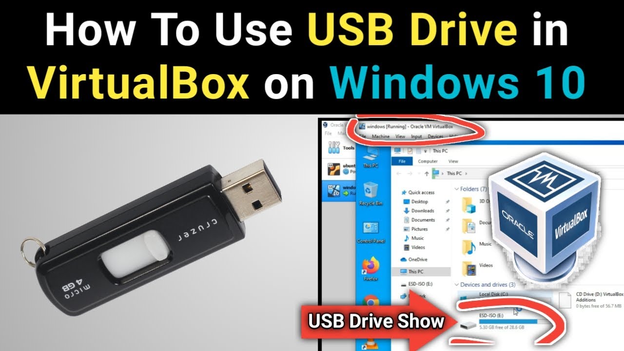 How To Enable USB In VirtualBox On Windows 10? | How To Use USB In ...