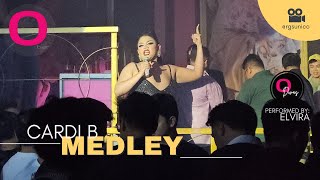 25.01.20 Elvira Performing a Cardi B Medley at O Bar