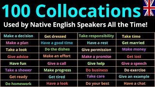 100 Essential English Collocations: Speak Like a Native and Boost Your Vocabulary!