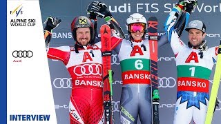 Henrik Kristoffersen | "I feel really good" | Men's Giant Slalom | Bansko | FIS Alpine