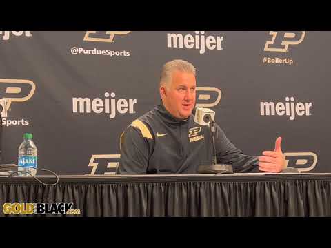 Post Austin Peay — Purdue Coach Matt Painter - YouTube