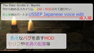 今から始めるスカイリム・MODを入れて遊びたい 初心者向け ③バグ修正MOD 導入