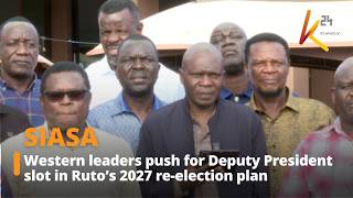 Western leaders push for Deputy President slot in Rutoβs 2027 re-election plan
