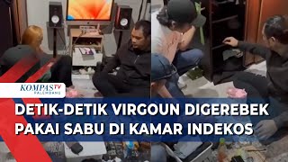 Detik-Detik Virgoun & Teman Wanitanya Ditangkap di Indekos, Positif Pakai Sabu