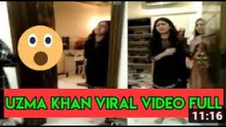 Uzma Khan Viral Video