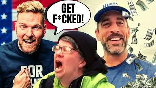 Woke Media FURIOUS Over Aaron Rodgers Comments On Pat McAfee Show | Paid MILLIONS For Appearances?