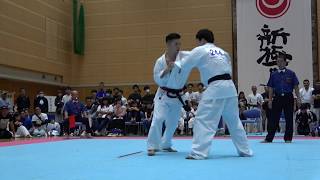 【新極真会】第22回全北海道空手道選手権大会　無差別級　決勝　千葉鉄也　対　中畑友作　SHINKYOKUSHINKAI KARATE