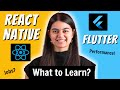 React Native vs Flutter | Which one should you Learn in 2022 ?