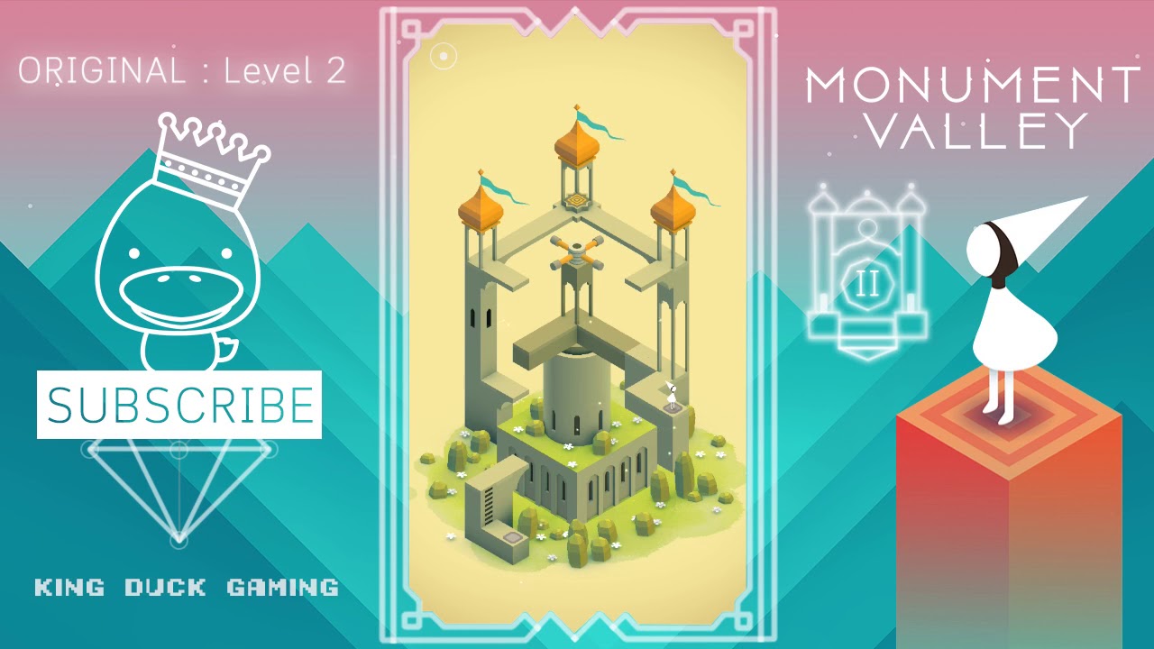 Monument Valley Levels 2 The Garden Gameplay Walkthrough Cheat Tips ...