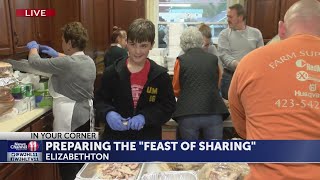 Dozens volunteer at First Baptist to prepare free meals for 1400 in Elizabethton