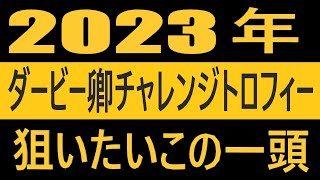 【競馬】２０２３年ダービー卿チャレンジトロフィーの狙いたいこの一頭