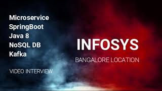 SELECTED | INFOSYS | Java microservice spring boot real time interview | Round 1