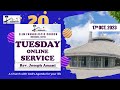 TUESDAY SERVICE || 17TH OCT 2023 || SERMON:VOICE OF HOPE IS OUR MANDATE!! || Rev. Joseph Amani.