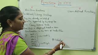 CPP|| Functions in C++||CPP Both in Telugu And English || Telugu Scit Tutorials