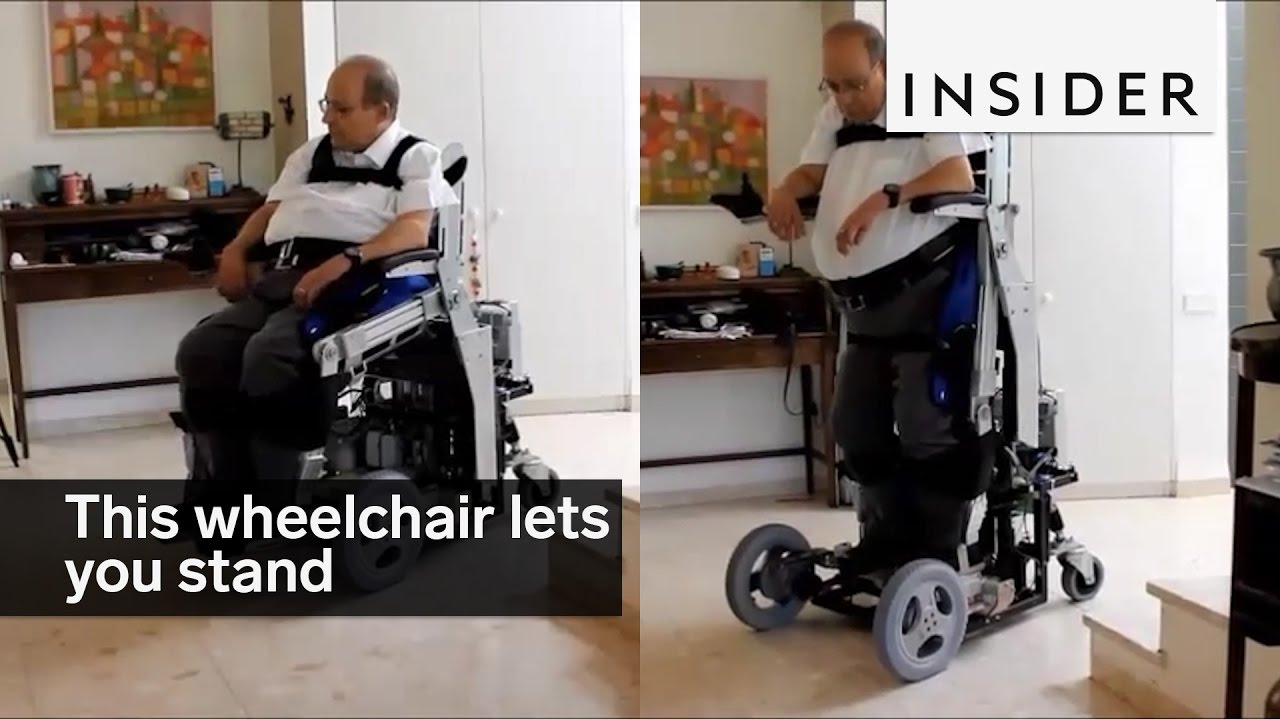 This Wheelchair Lets You Stand - YouTube