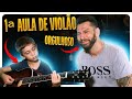 VOU ENSINAR MEU FILHO A TOCAR VIOLÃO DO ZERO (AULA01) Iniciante