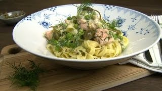 Mitt kök: Laxpasta med kapris - TV4