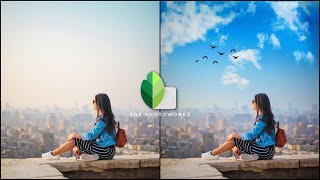 Replace sky in just 1step | how to edit sky in snapseed | how to edit sky in photo