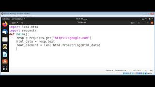 Using requests and lxml to scrape data in Python