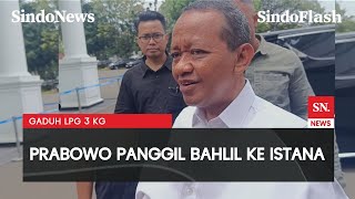 Bikin Gaduh soal LPG 3 kg, Prabowo Mendadal Panggil Bahlil ke Istana | Sindo Flash