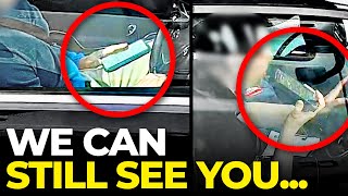 "SURELY nobody will notice?" | Drivers CAUGHT using mobile phones by Police HGV (We noticed)