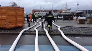 Højvande lukker Strandvejen i Nyborg