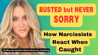 How Narcissists React When Caught #narcissist #npd #npdabuse #jillwise #theenlightenedtarget