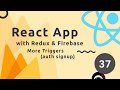 React, Redux & Firebase App Tutorial #37 - Cloud Function Auth Trigger