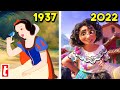 Disney Animation Then Vs. Now