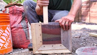 How to Mix Rammed Earth Like a Pro - Part 1: Sample Mixing