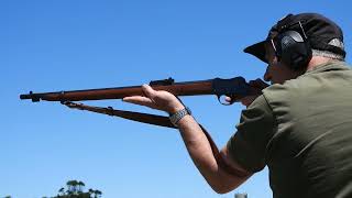 BSA 310 Martini Cadet Rapid Fire. Issued to the NSW CMF 3/12 (March 1912) - 8 rounds at 100m