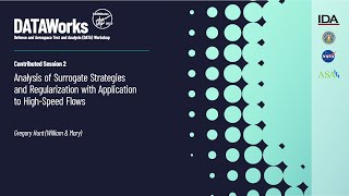 Analysis of Surrogate Strategies and Regularization with Application to High-Speed Flows