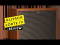 Klipsch Forte IV Review - Getting Horny in a Small Room!