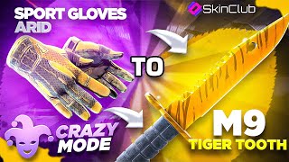 SKINCLUB I Tried to make Profit with CRAZY Mode! (SkinClub Promo Code 2025)