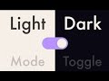 How to Create a Light/Dark Mode Toggle in Web Development 🌗 | Beginner Tutorial  #WebDevelopment