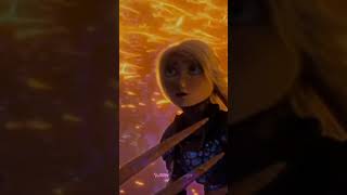 Hiccup and Astrid entering the hidden world?😨 (httyd)🐉