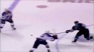 Owen Nolan Scores From Redline