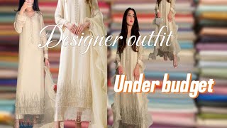 How I made this Designer outfit Under budget/ recreated viral outfit in 5k